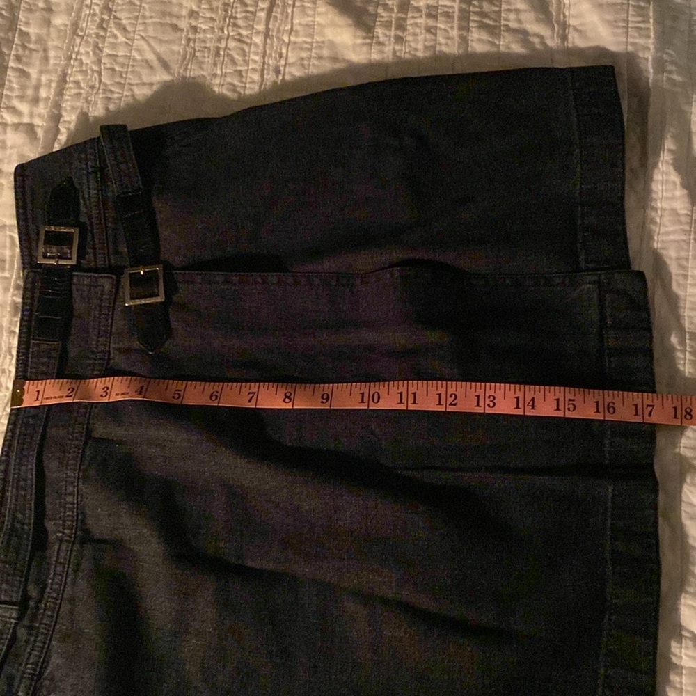 Chanel Denim Wrap Skirt, 42 - Picture 8 of 8